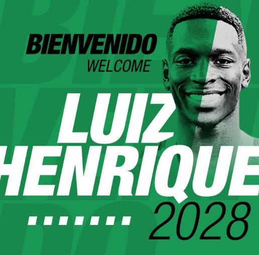  Luiz Henrique, primer fichaje del Betis para la 22/23.