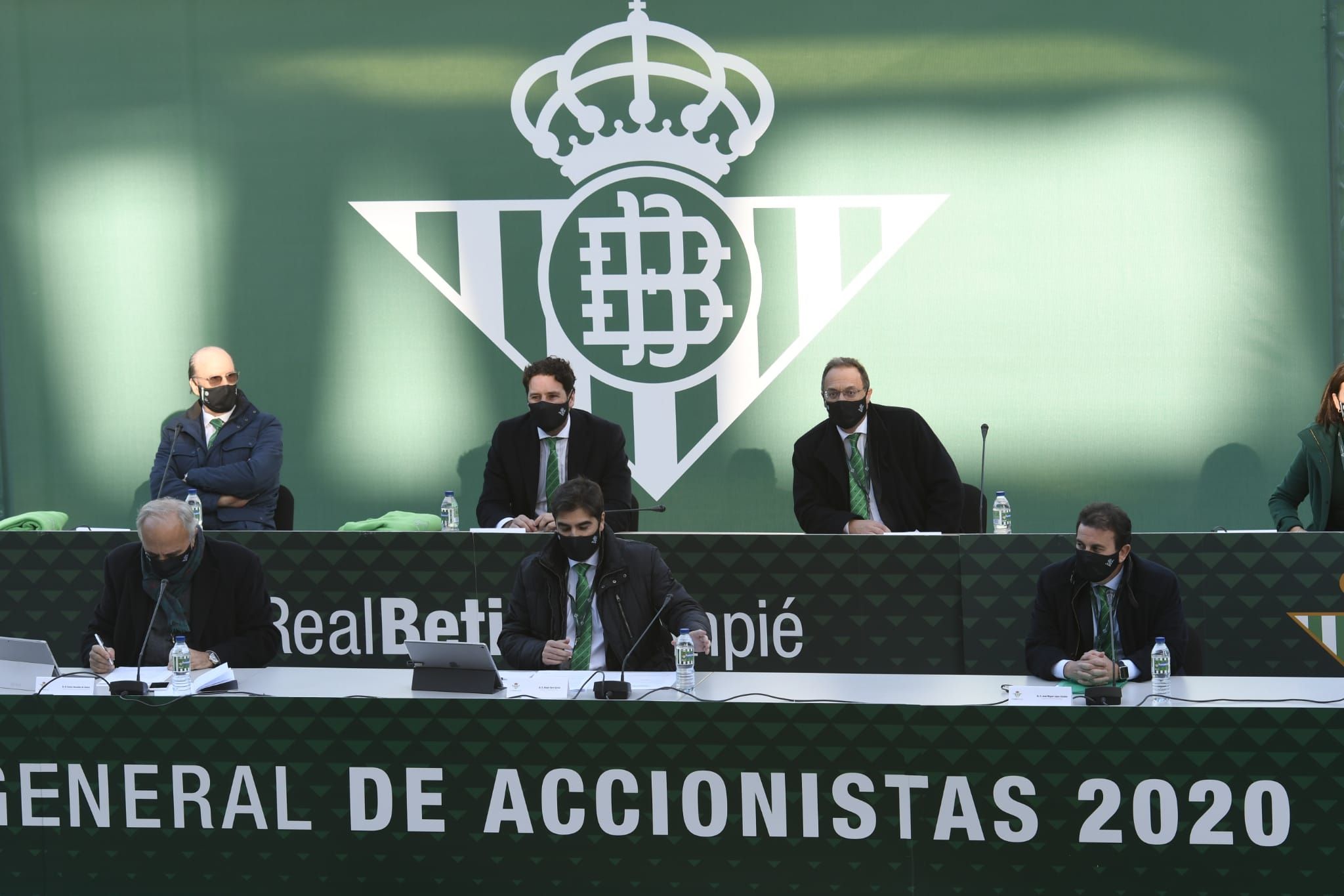  Haro y López Catalán en la Junta 2020.