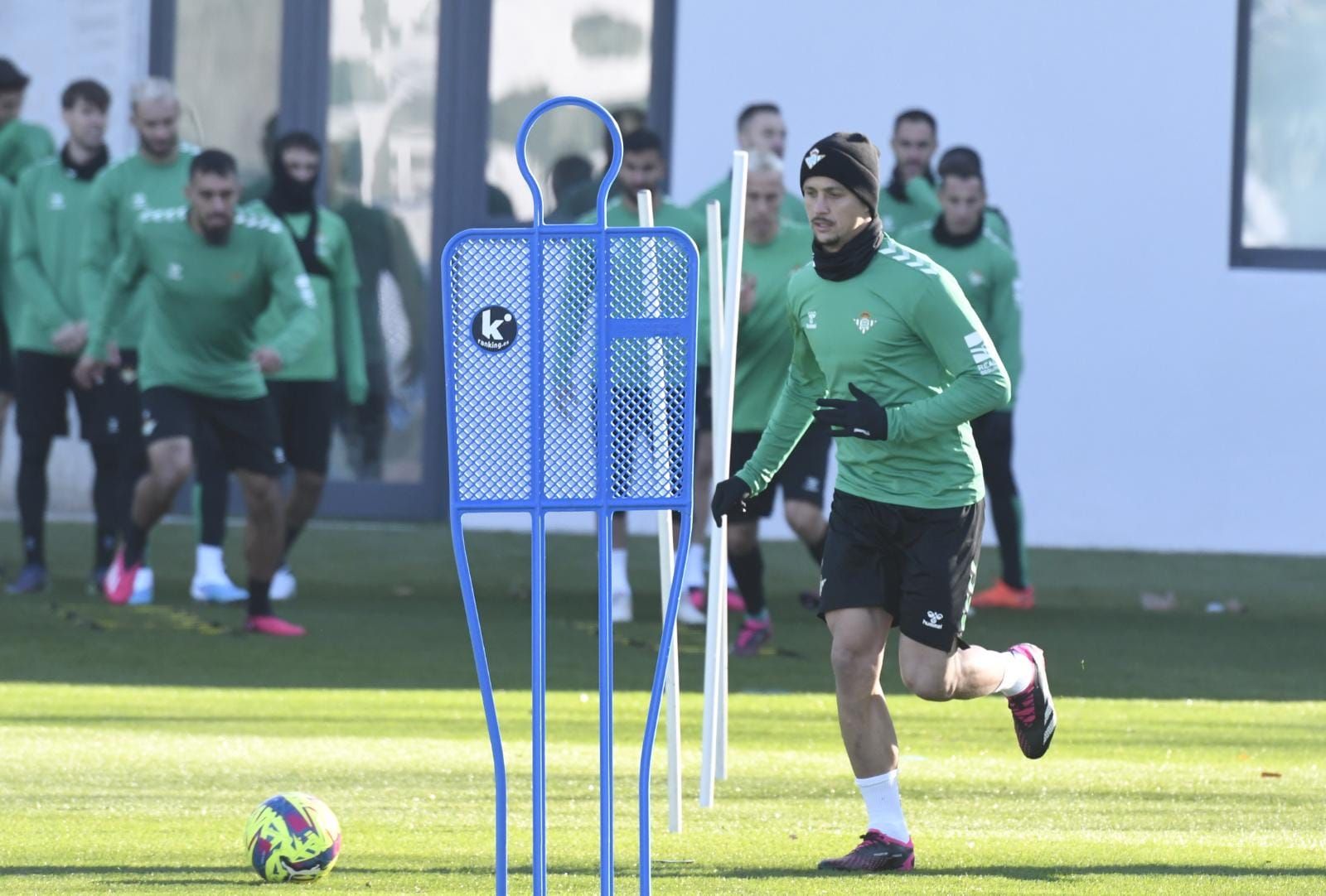  Luiz Felipe, en el entrenamiento