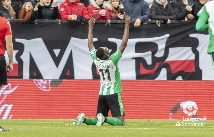  Luiz Henrique celebra su gol ante el Rayo