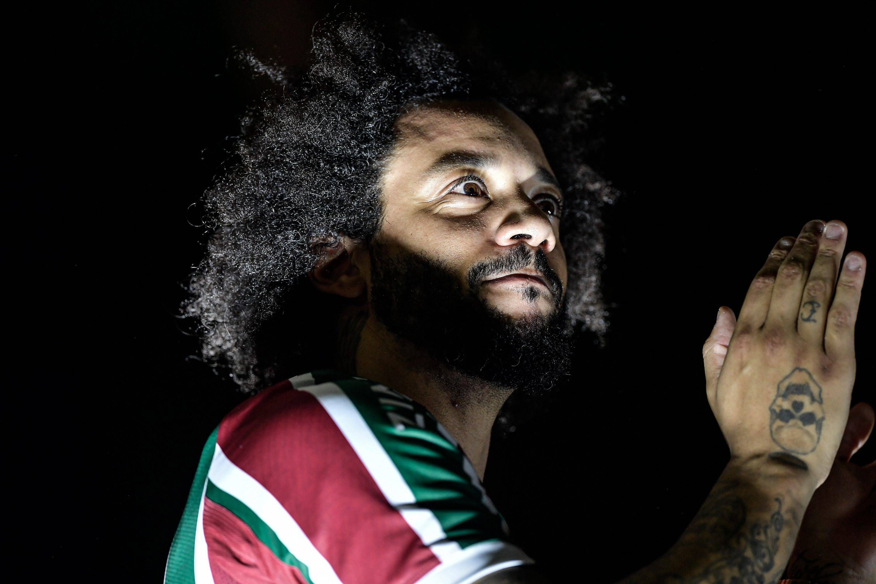 Marcelo, en su presentación con el Fluminense (FOTO: Cordón Press).