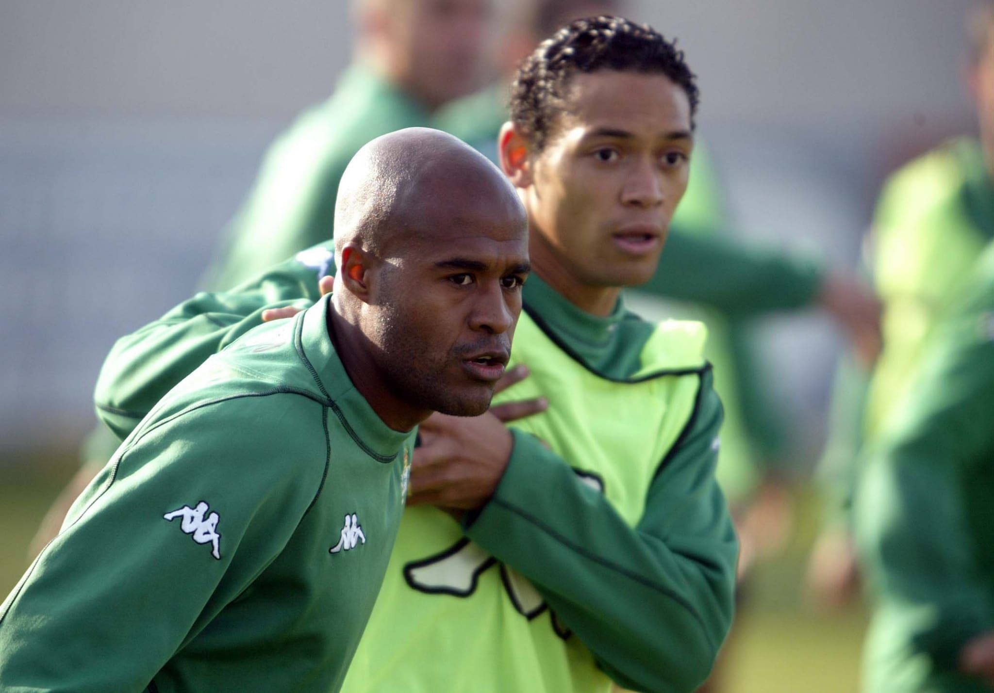 Marcos Assunçao y Ricardo Oliveira.