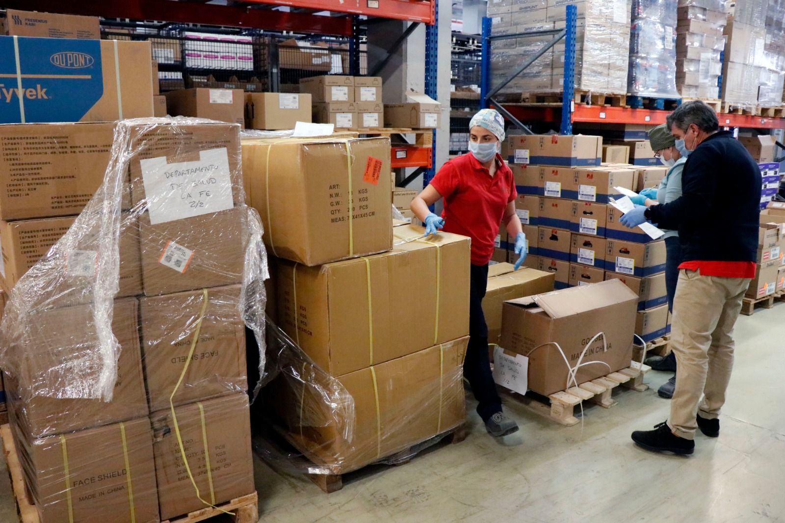  Material sanitario contra el coronavirus que se podrá distribuir antes de ir al trabajo.