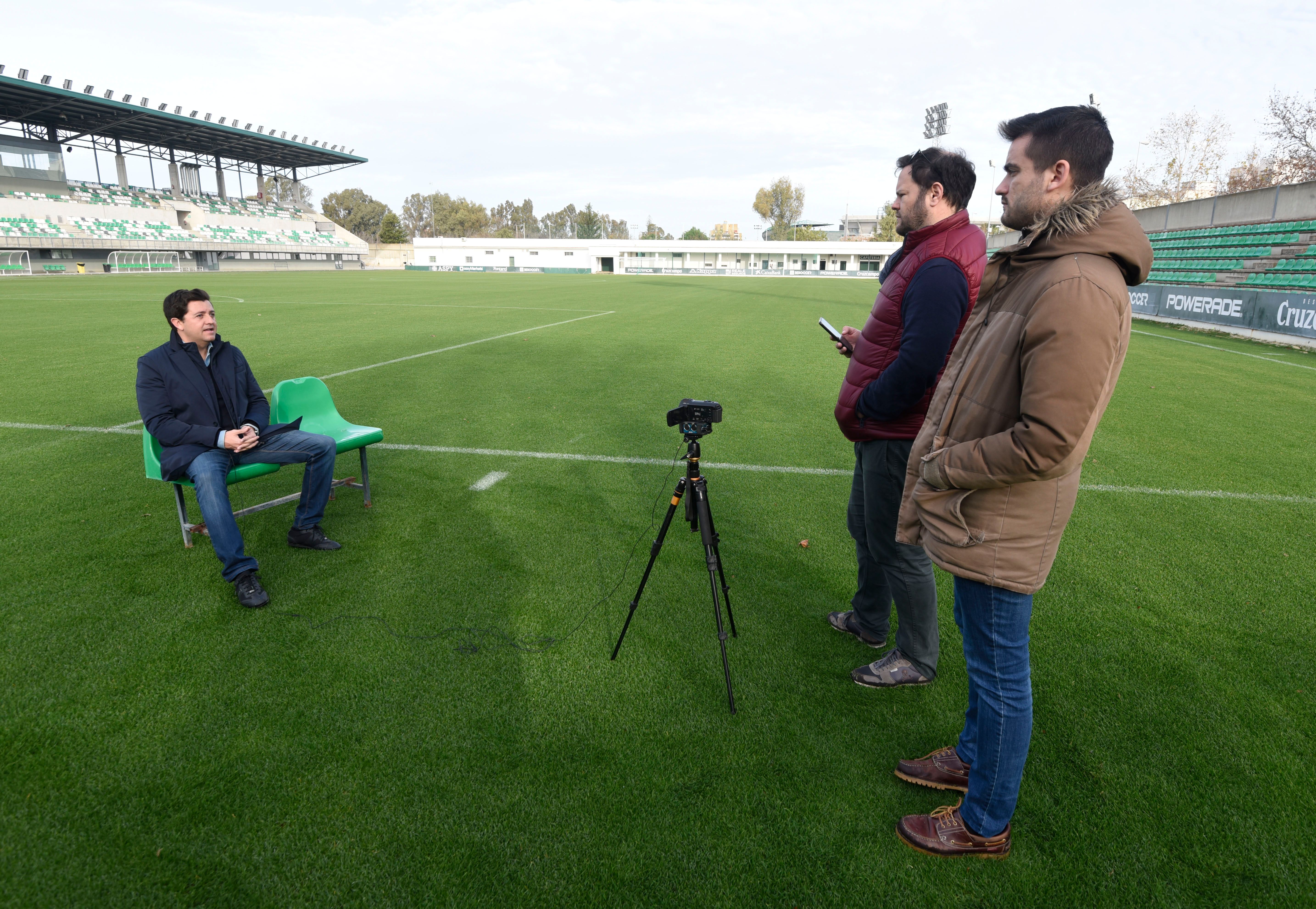  Miguel Calzado, en su entrevista con ElDesmarque.