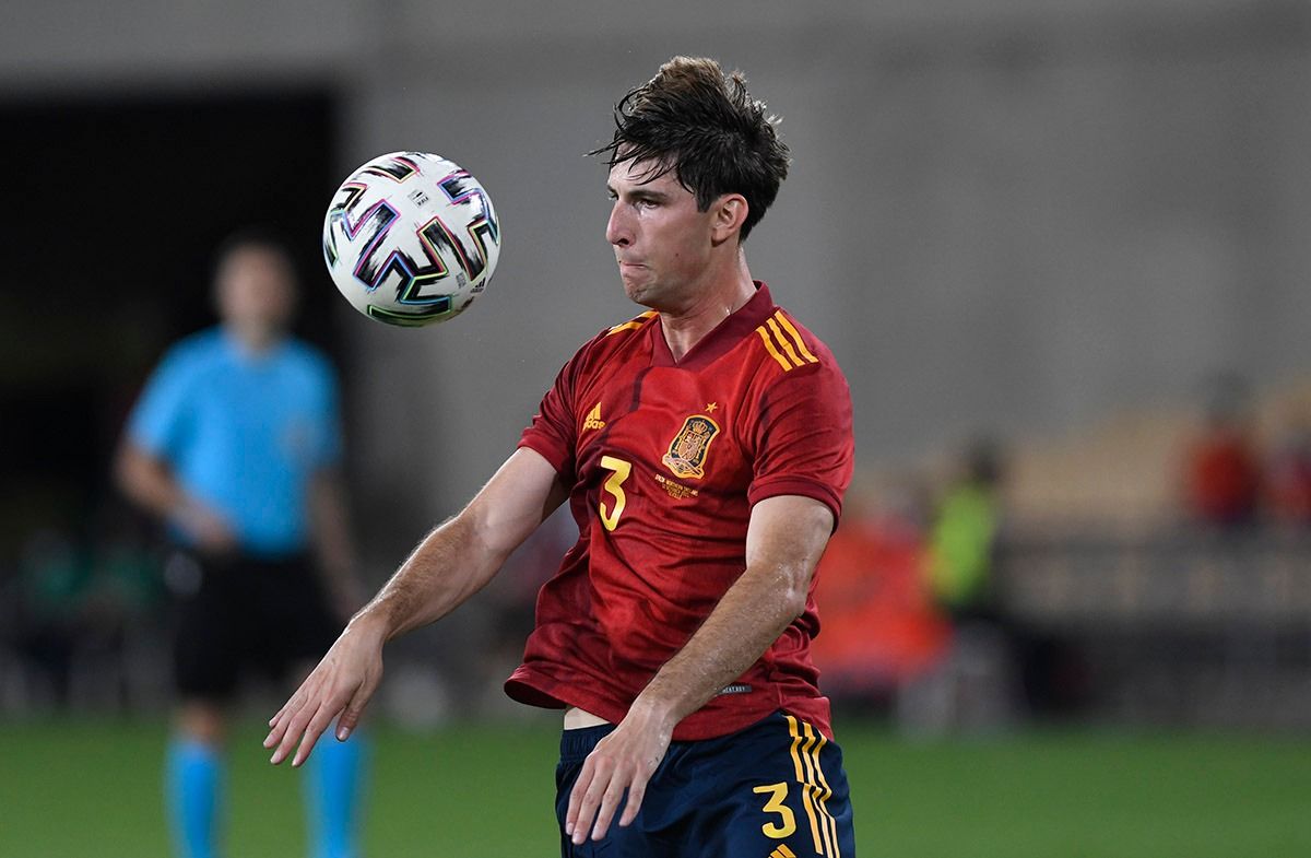  Miranda, con la sub 21 de España.