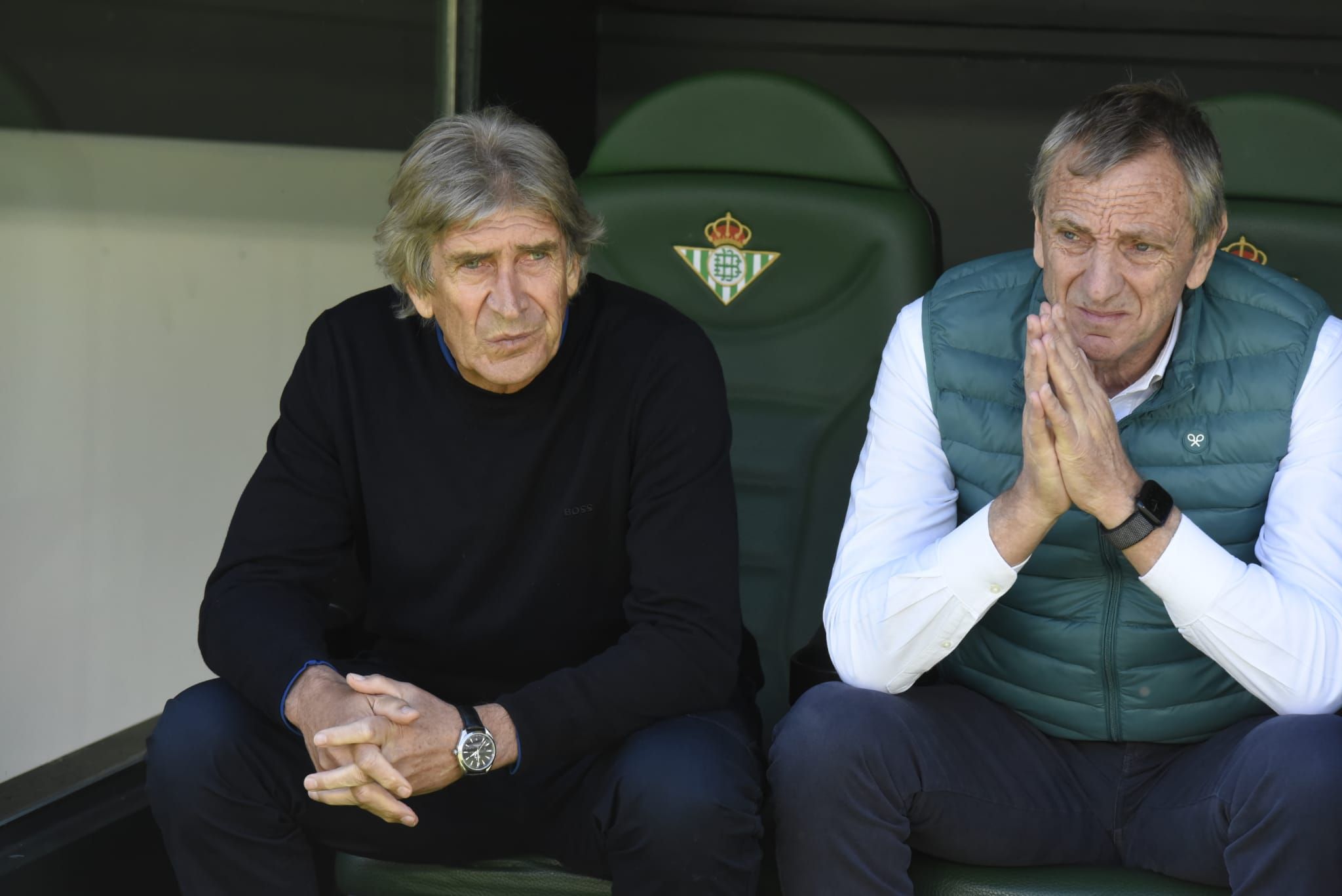 Pellegrini, en el Betis - Mallorca