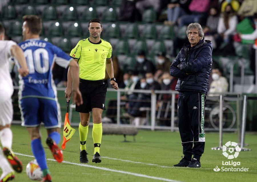  Pellegrini en el duelo ante el Elche.