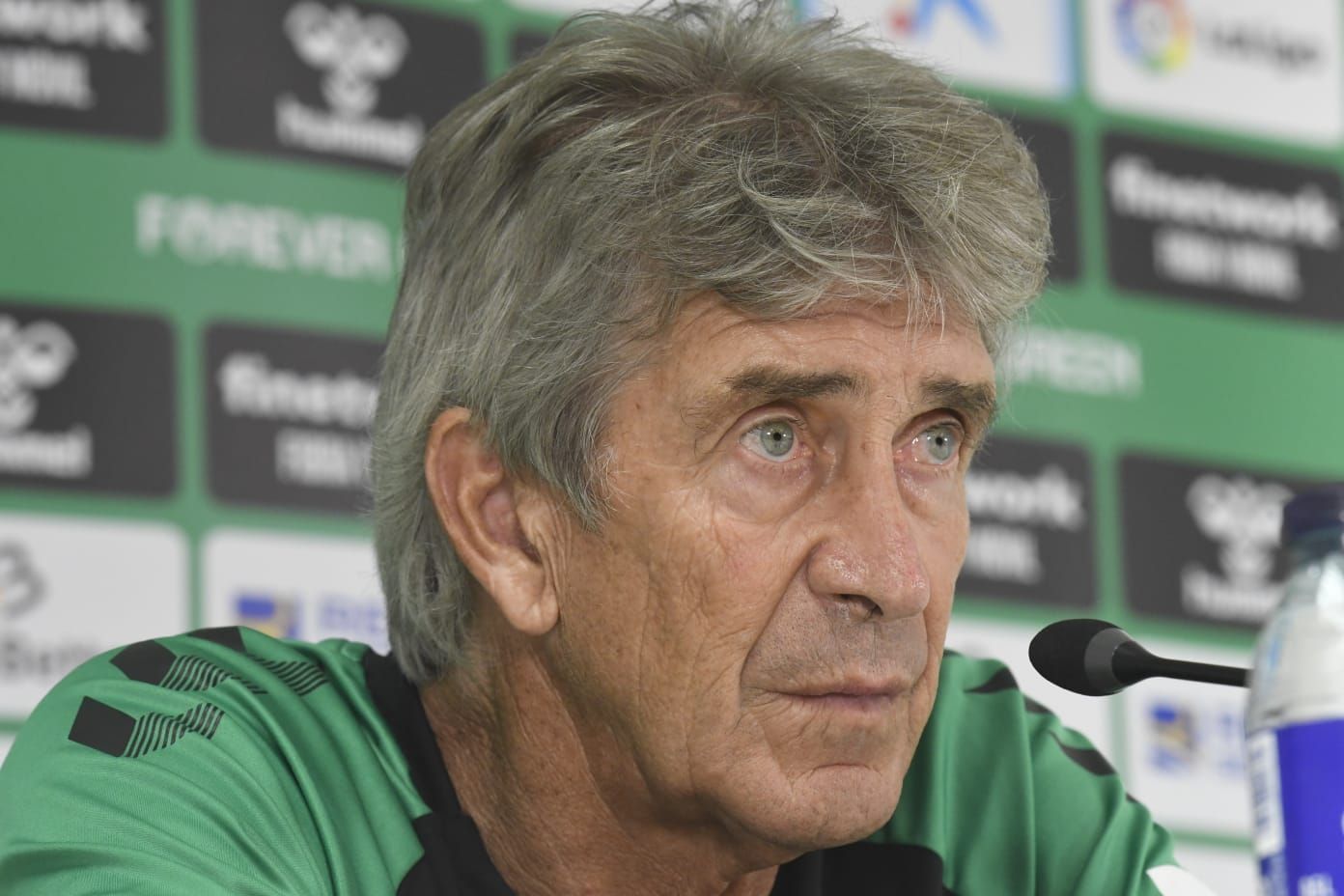  Pellegrini, en sala de prensa.