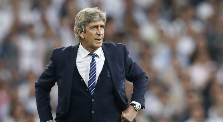  El técnico Manuel Pellegrini.
