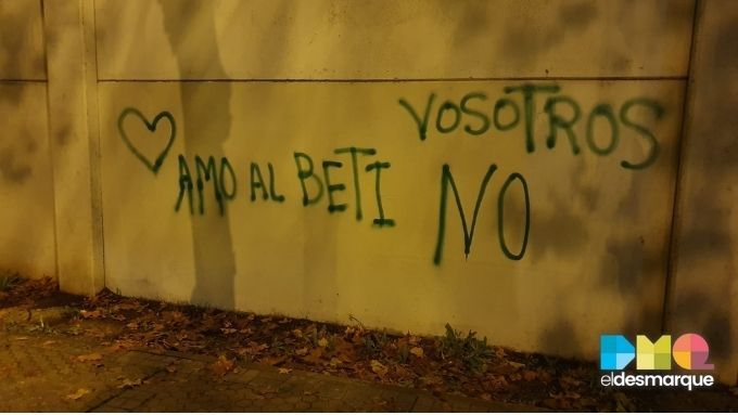  Pintadas en la Ciudad Deportiva del Betis.