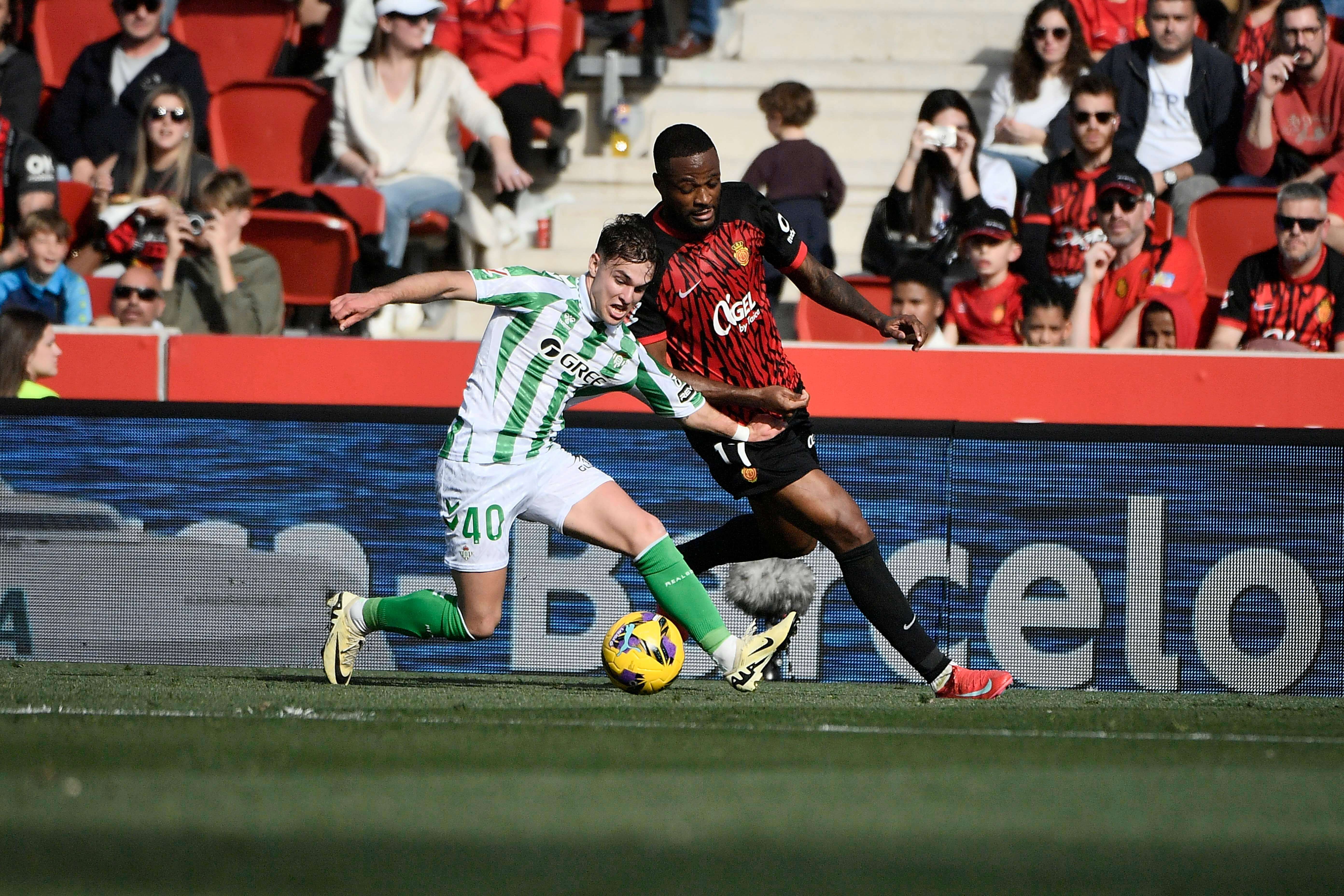  Ángel Ortiz, ante el Mallorca