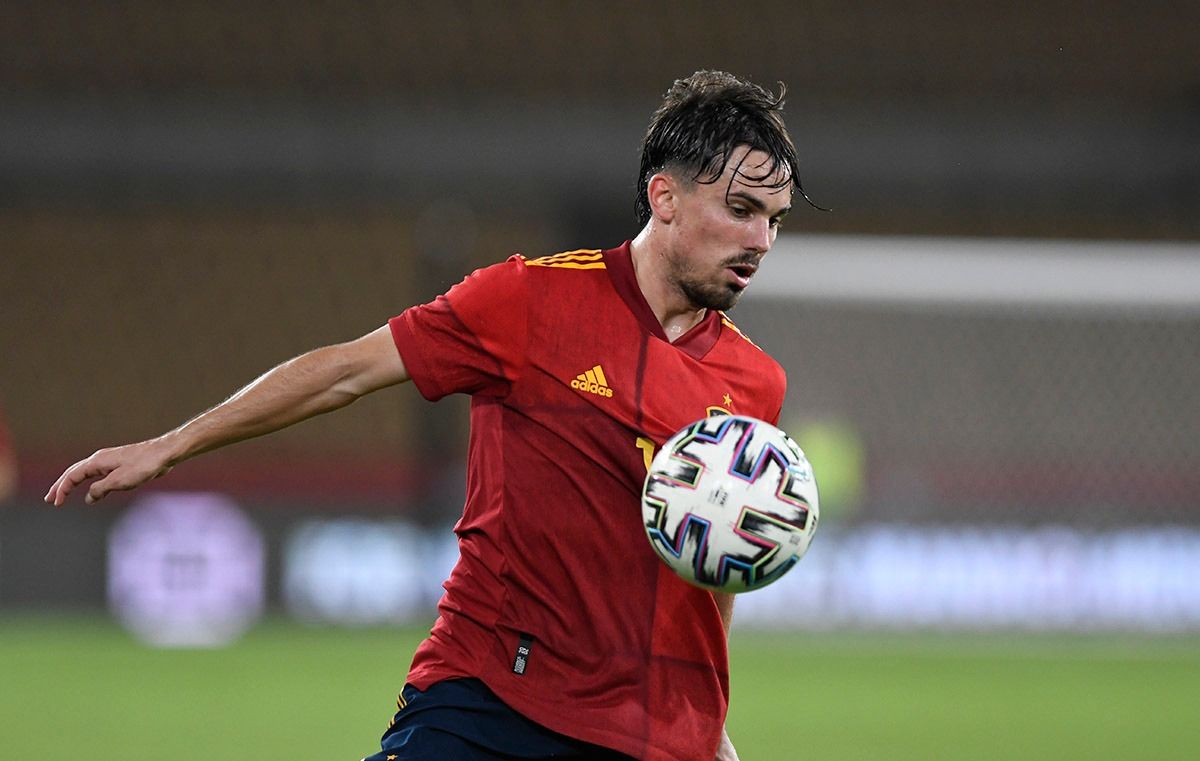  Rodri, con la sub 21 de España.