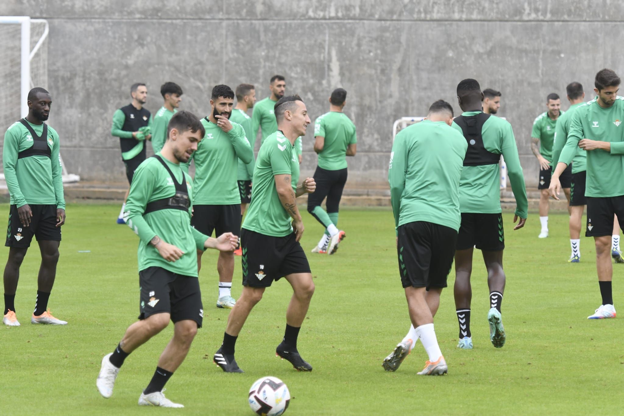  Rodri, en el entrenamiento