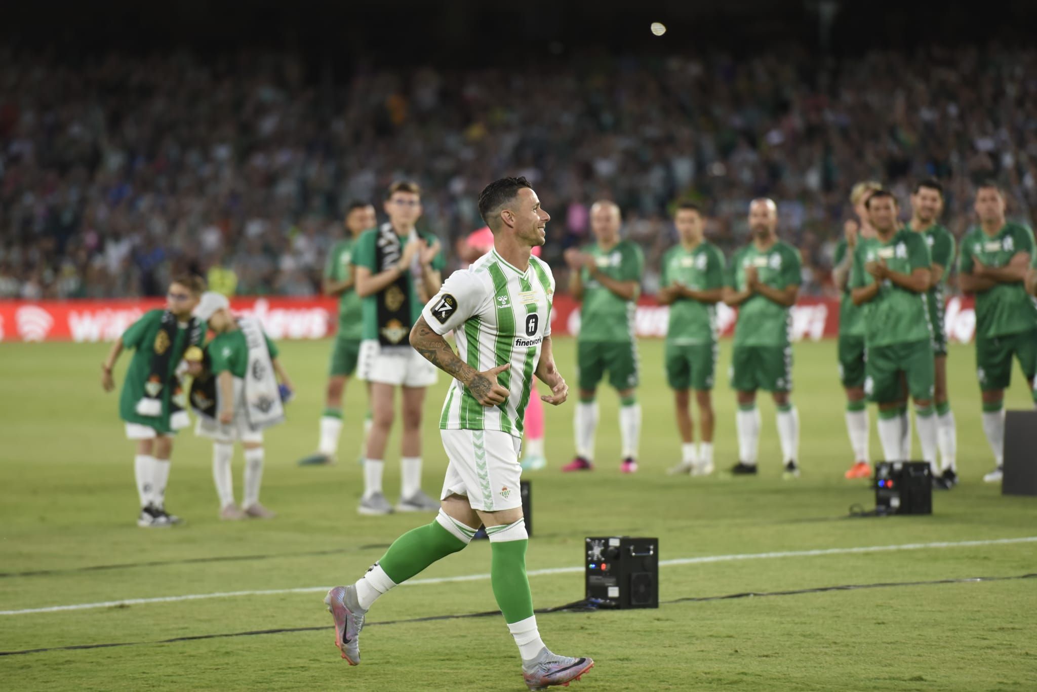  Rubén Castro, en el partido homenaje a Joaquín 