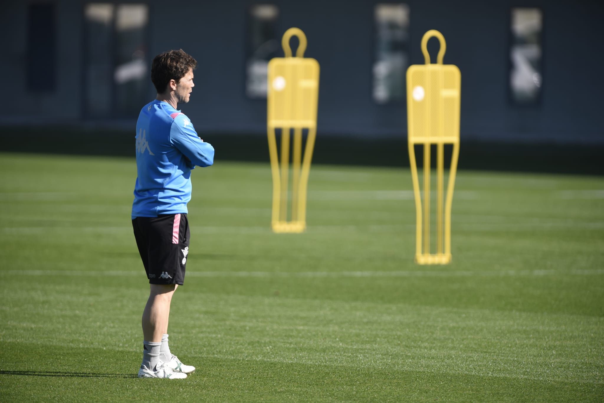  Rubi, en el entrenamiento.