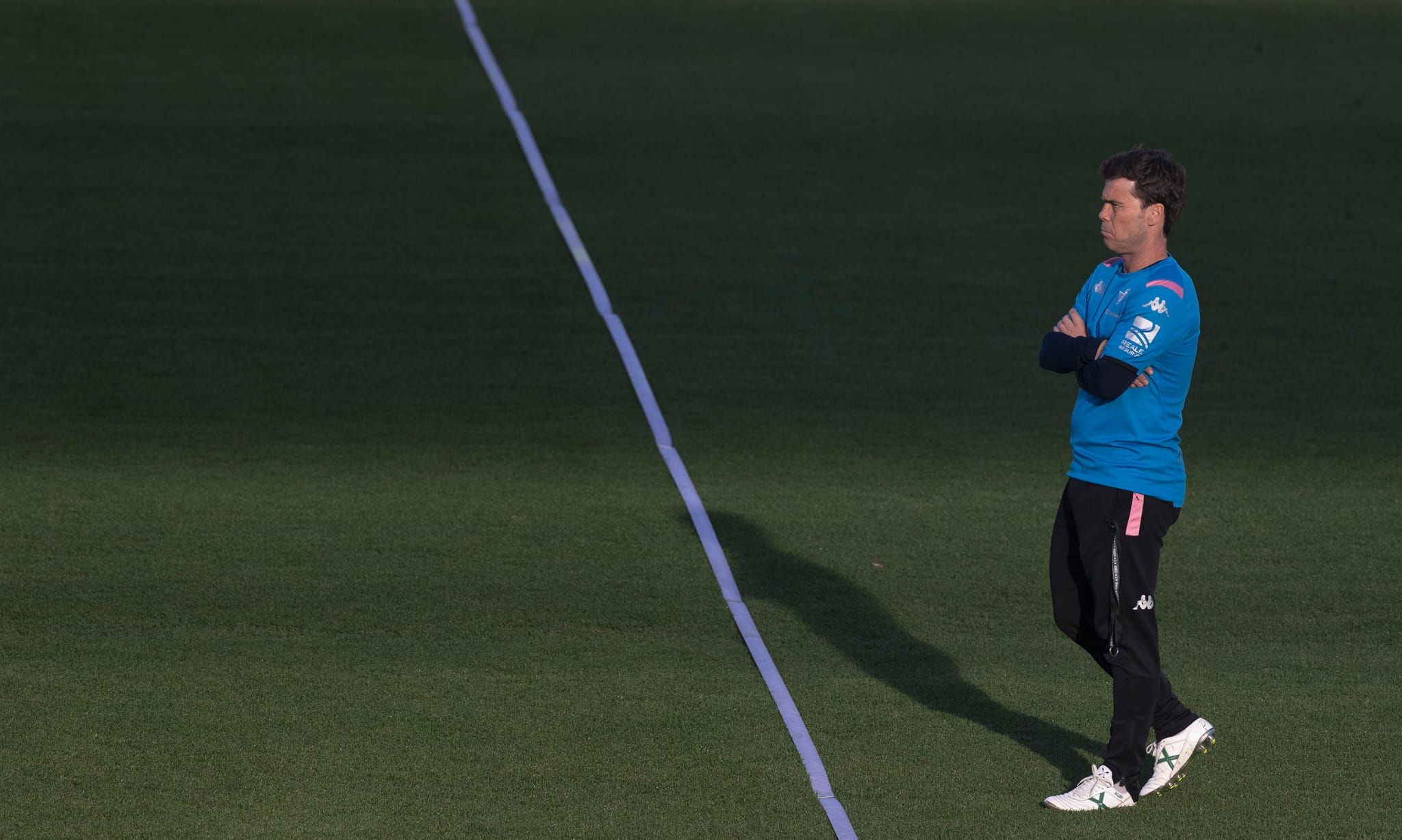  Rubi, en el entrenamiento.