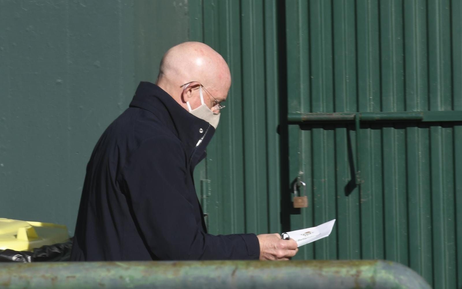 Serra Ferrer, a su llegada a la Junta.