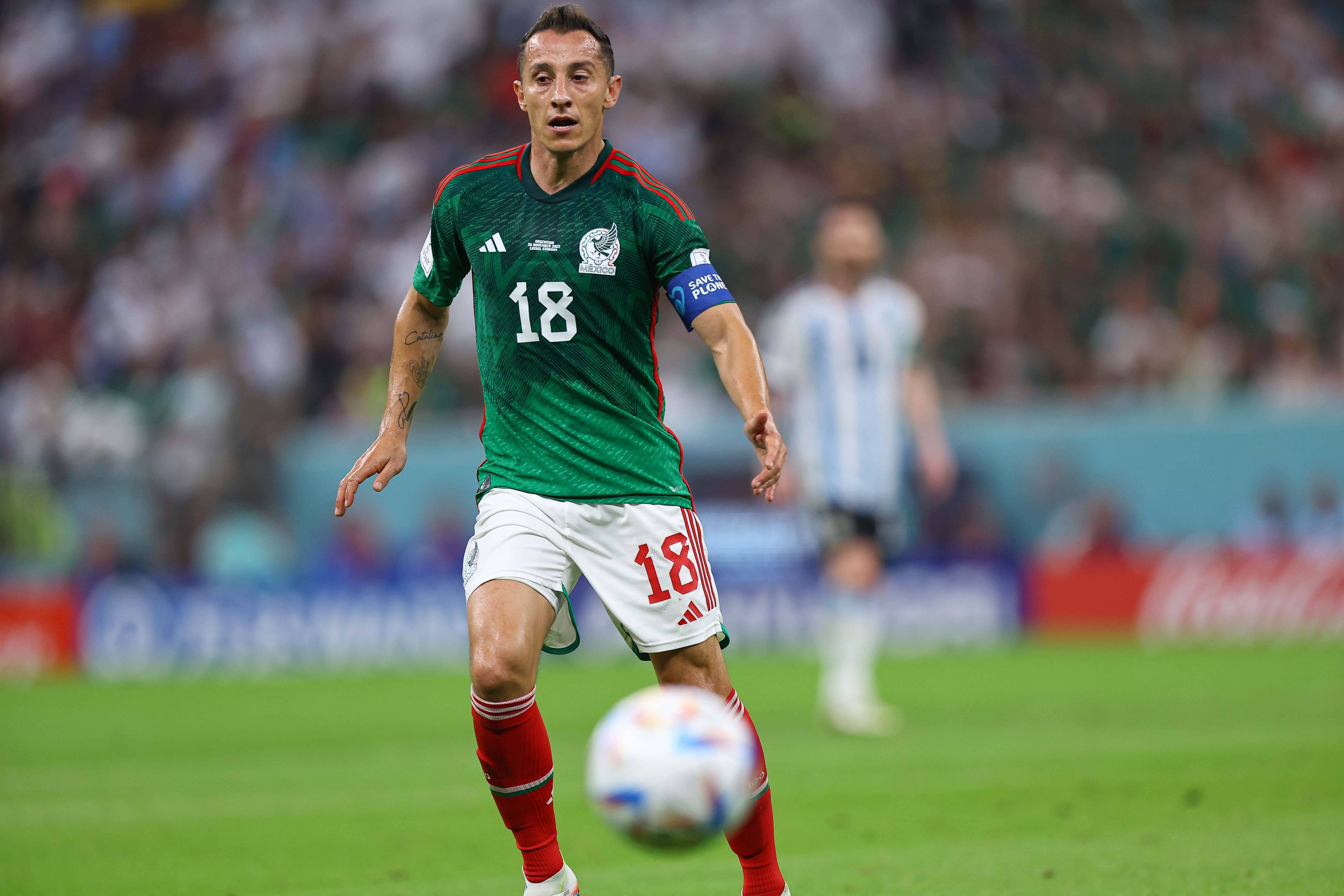 Guardado, en el Mundial de Qatar.