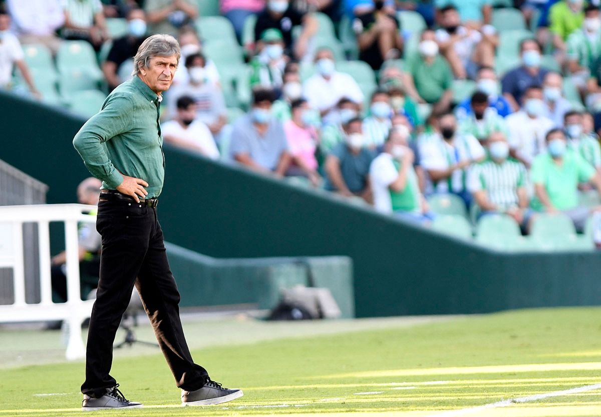  Pellegrini en el duelo entre Betis y Celtic.