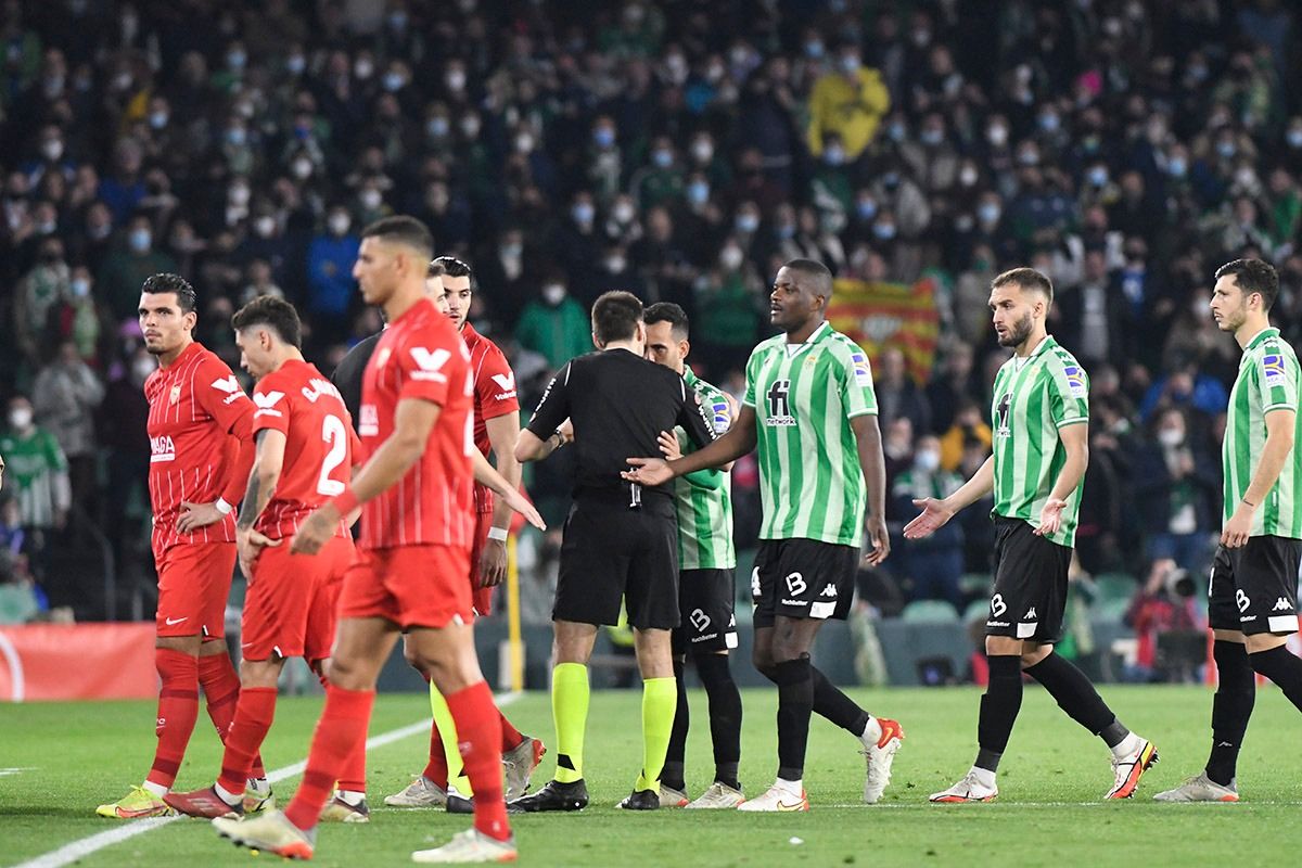 Imagen del Betis-Sevilla de Copa del Rey (foto: Kiko Hurtado).