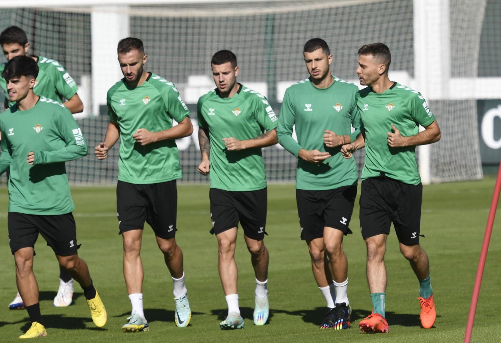  Guido Rodríguez, en el entrenamiento de este sábado.