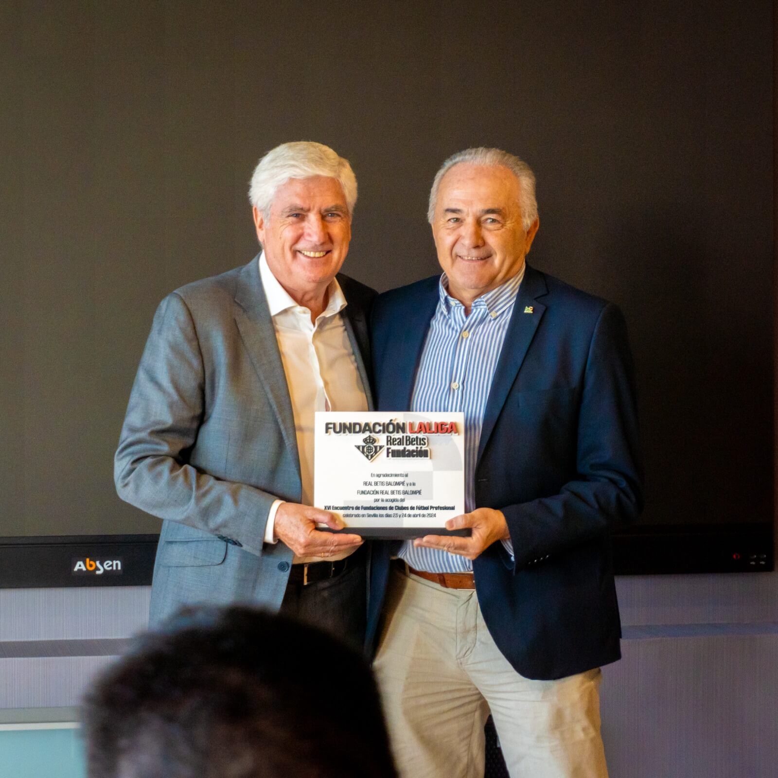 Rafael Gordillo, anfitrión del XVI Encuentro de Fundaciones de Fútbol Profesional.