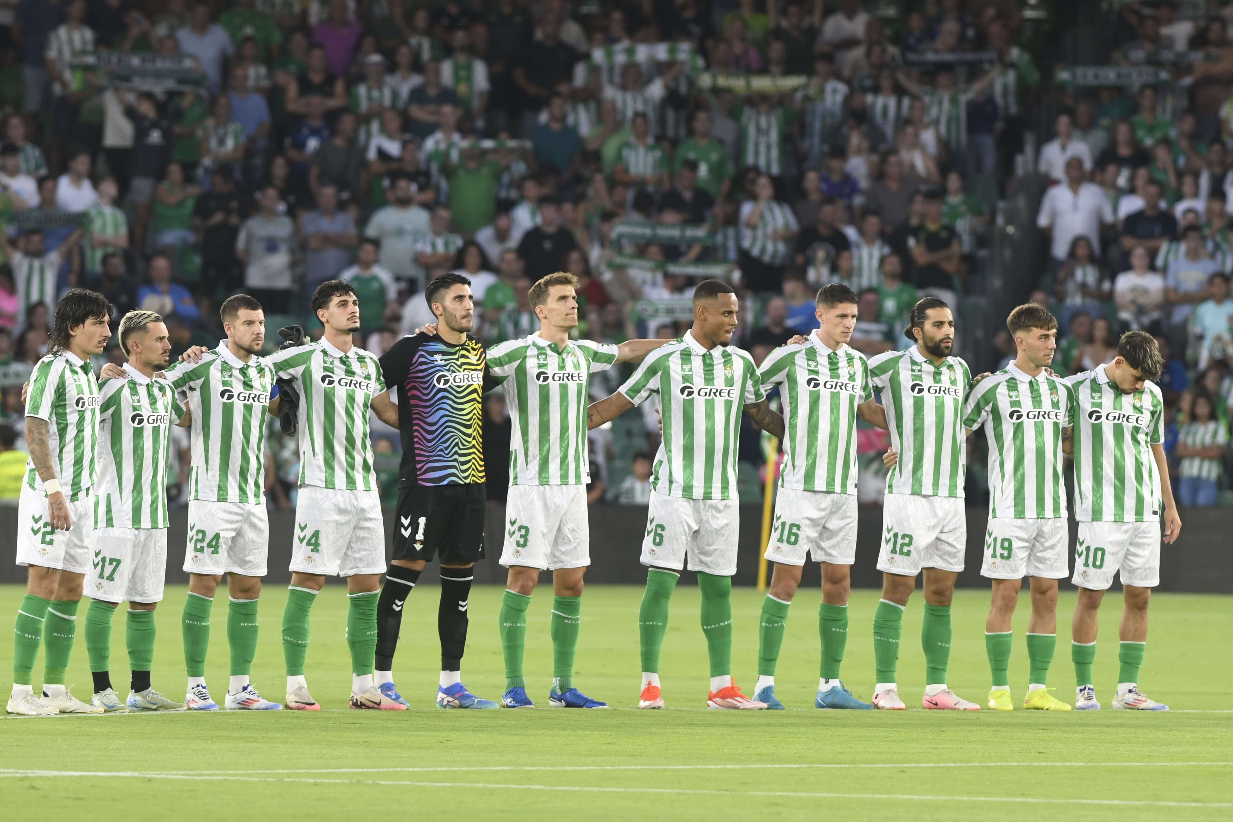  El once del Betis contra el Kryvbas
