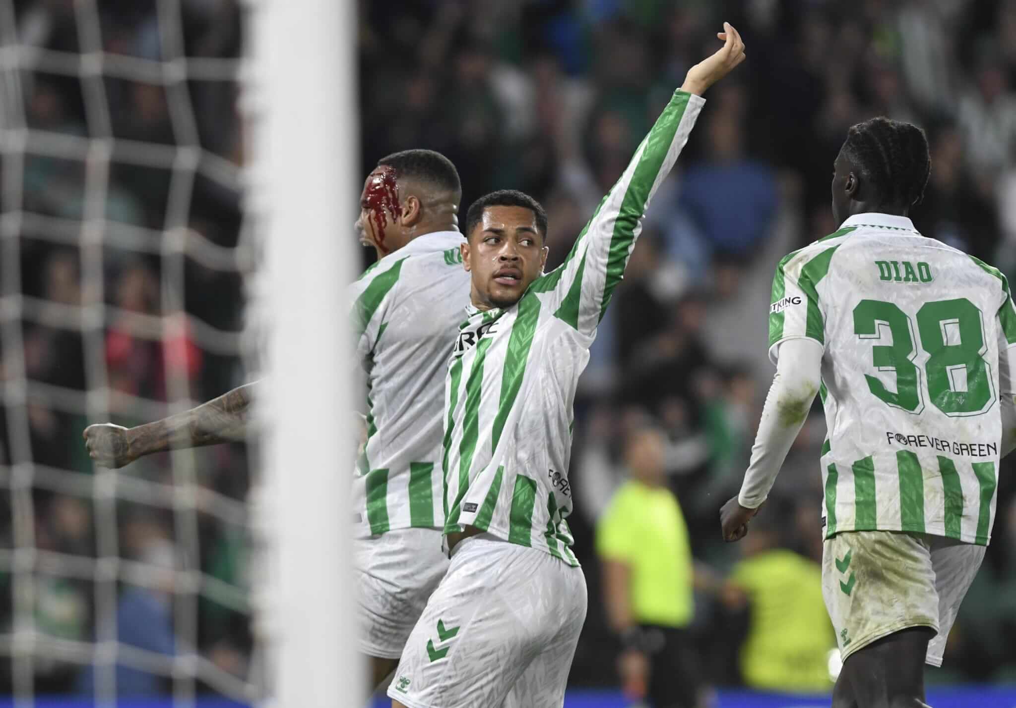 La impactante brecha de Natan tras anotar ante el Celje.