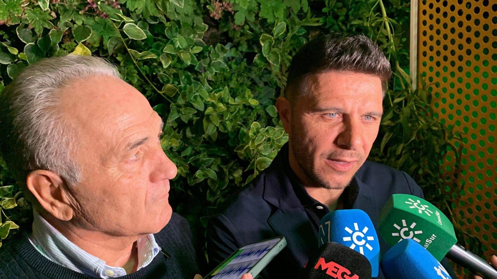  Rafael Gordillo y Joaquín Sánchez, en Wroclaw.