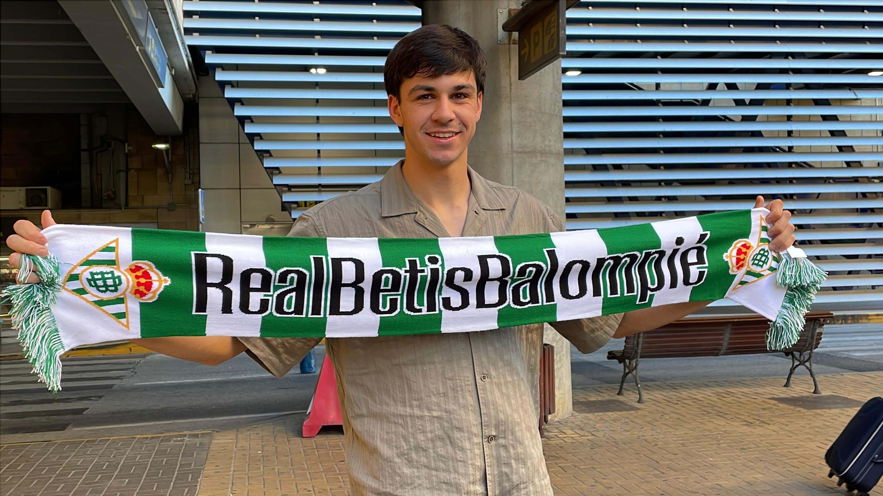Gonzalo Petit, a su llegada a Sevilla