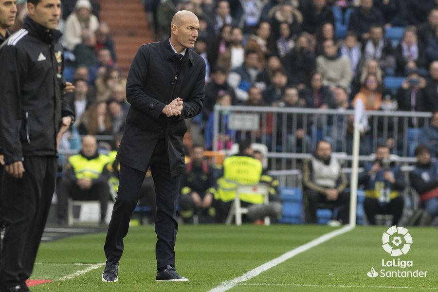  Zidane, ante el Sevilla.