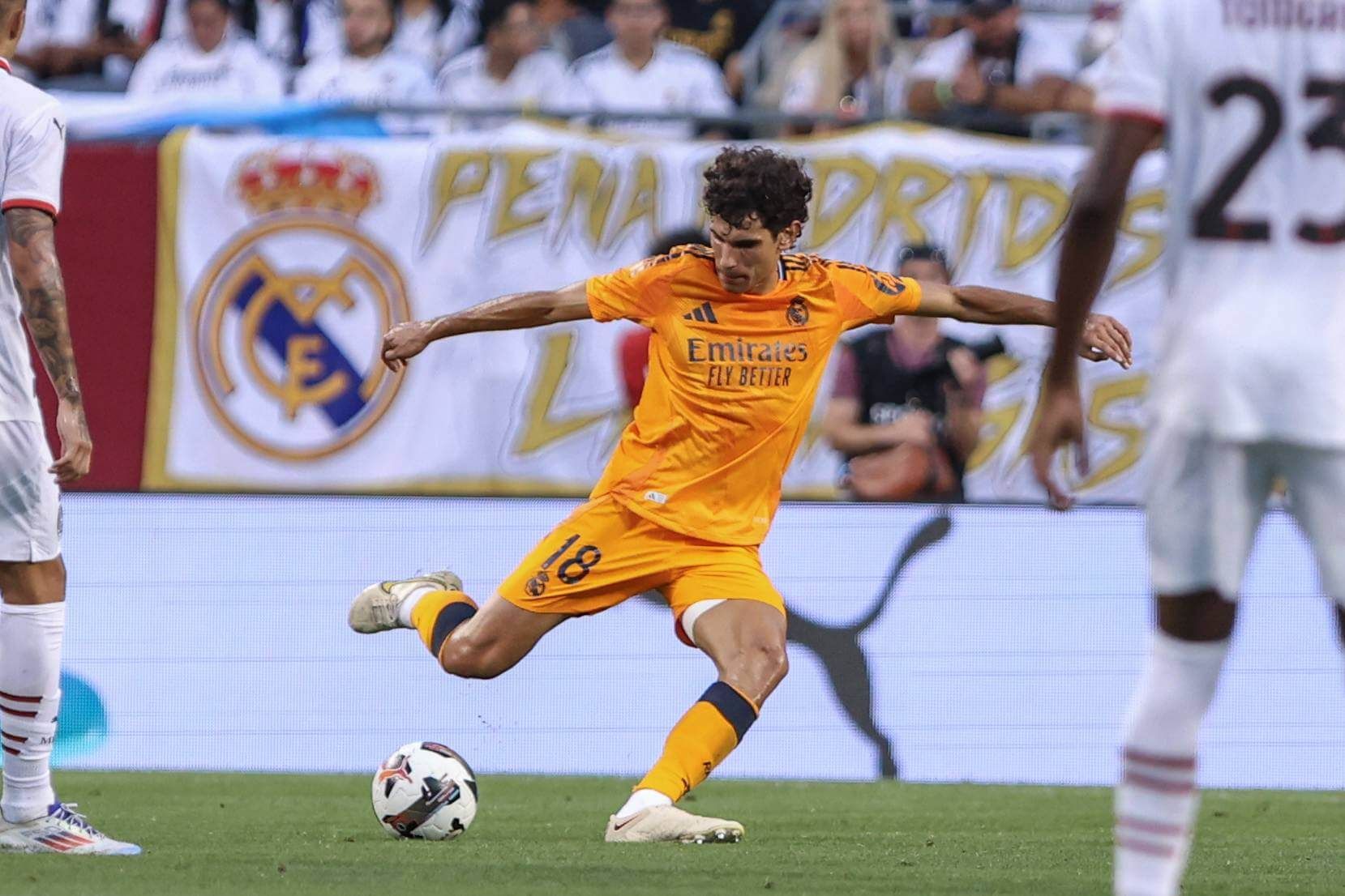  Jesús Vallejo en un partido con el Real Madrid