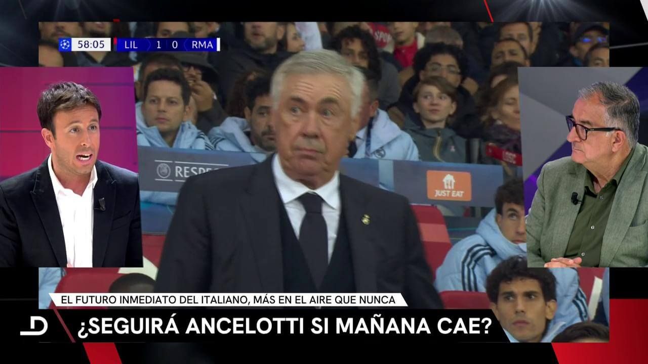 Matías Prats hablando de Ancelotti en ElDesmarque Madrugada