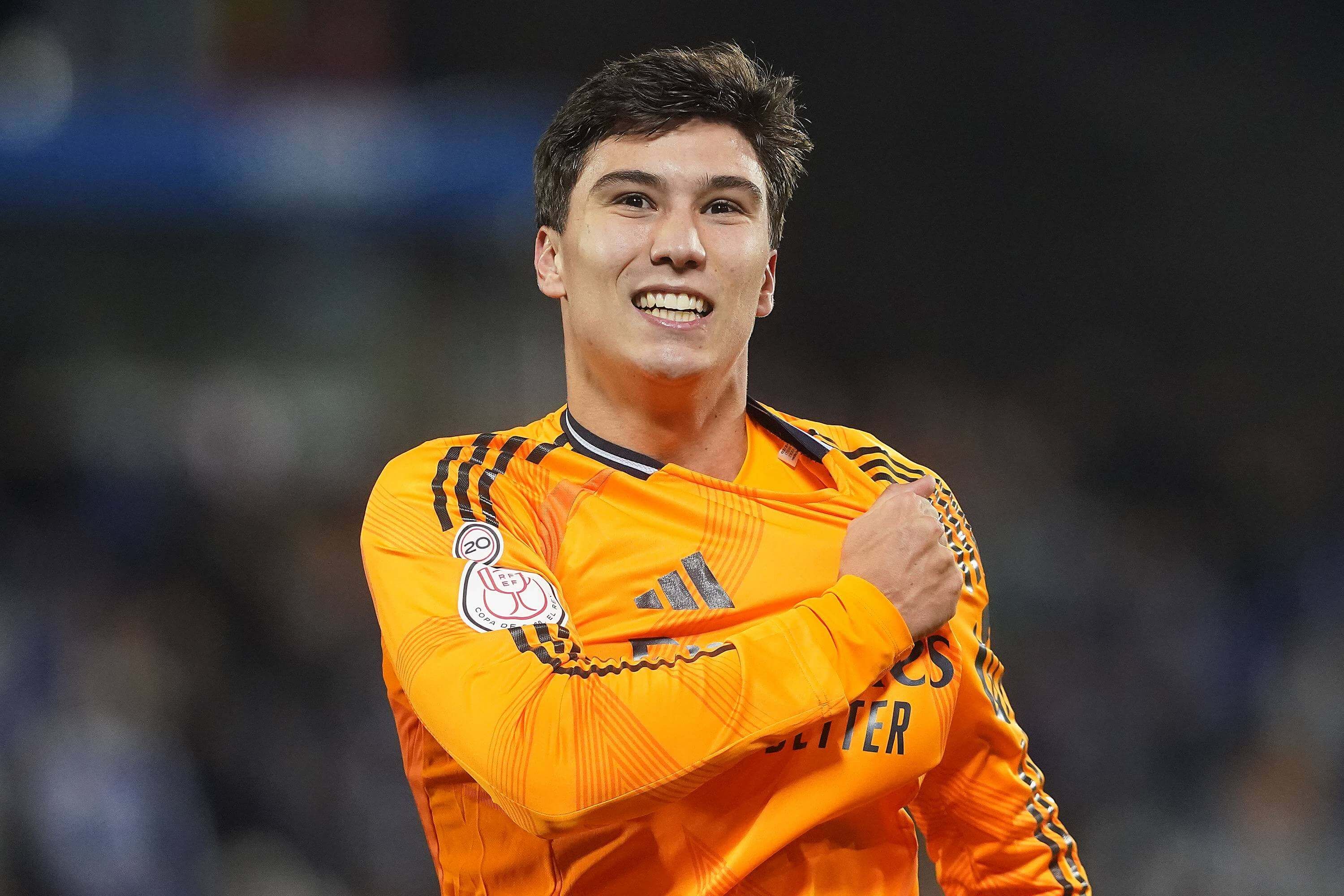 Gonzalo García anota un gol con el Real Madrid (Cordon Press)