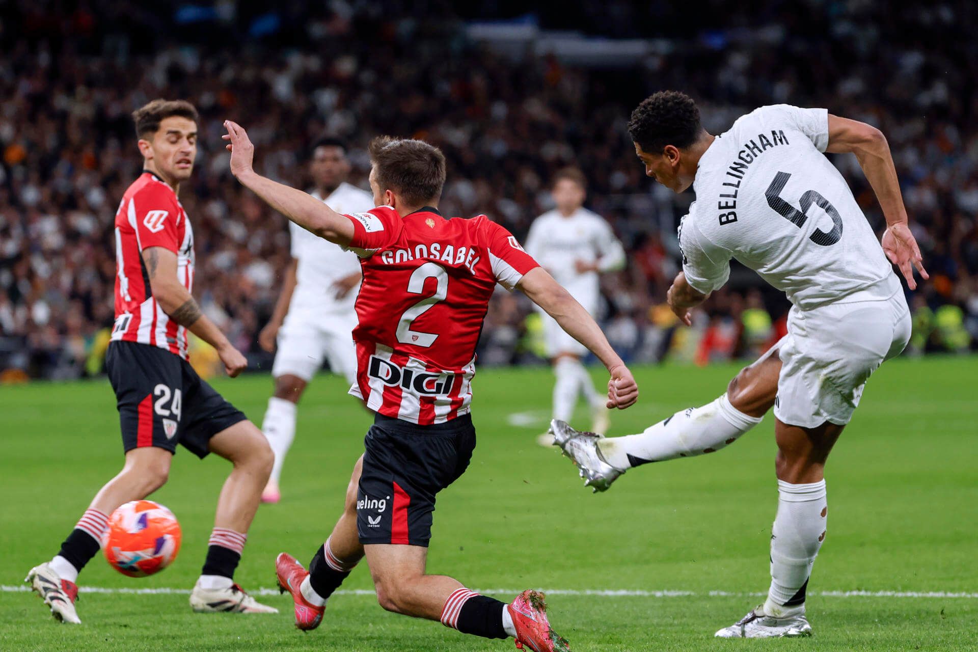  Jude Bellingham ante el Athletic (EFE)