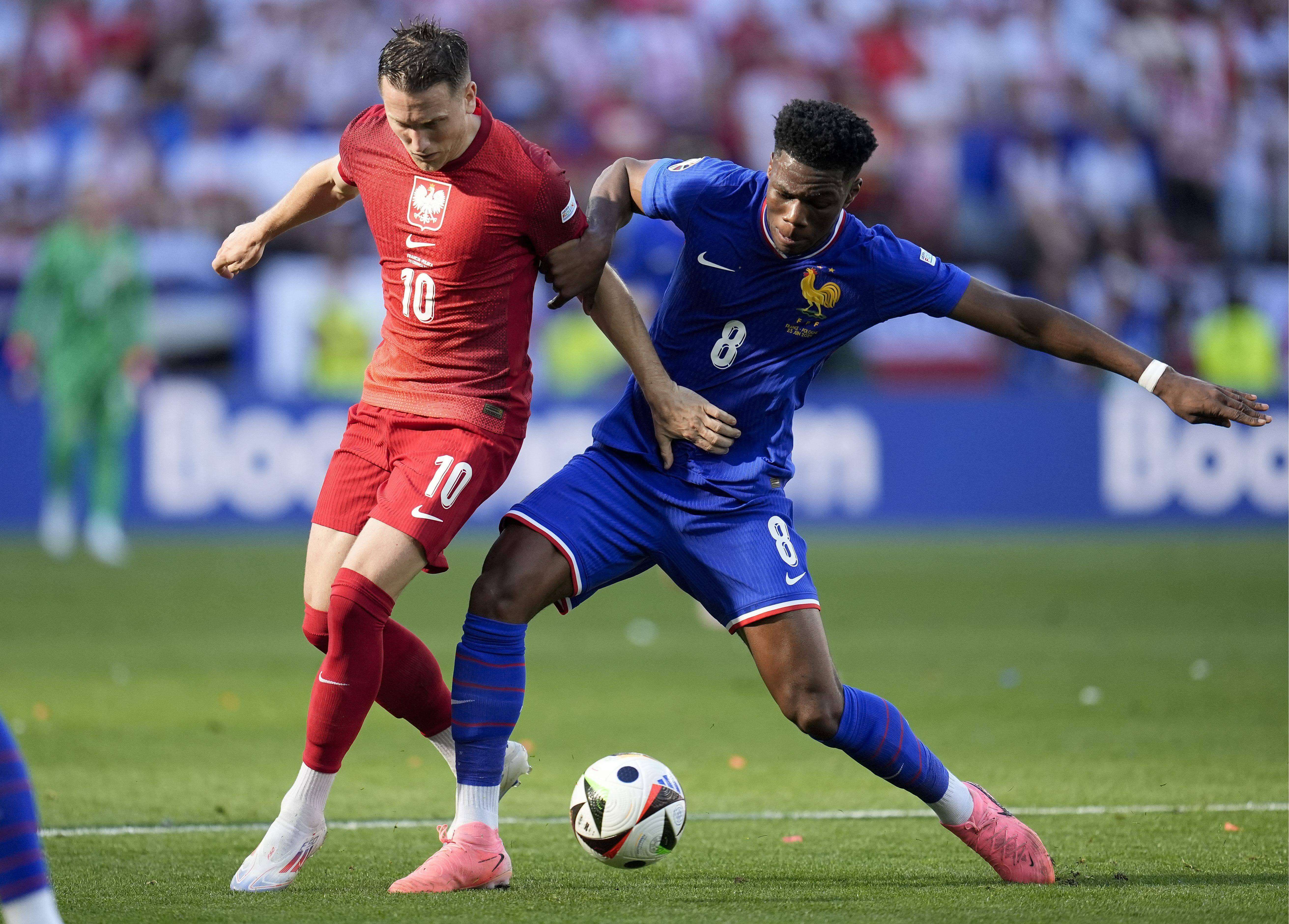  Tchouaméni, en el Francia-Polonia.