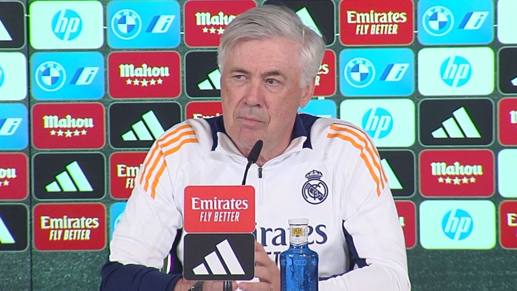 Carlo Ancelotti, en rueda de prensa (ElDesmarque)