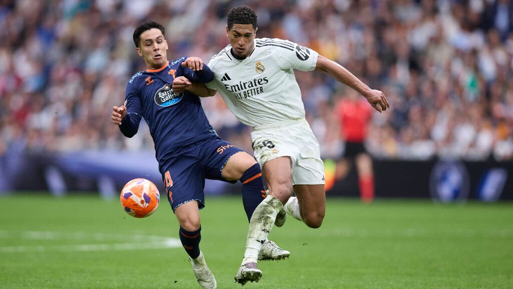 Jude Bellingham en el partido contra el Celta (Cordon Press)
