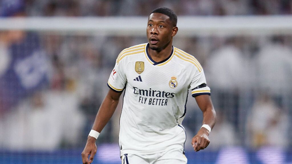 David Alaba durante un partido con el Real Madrid (Fuente: Cordon Press)