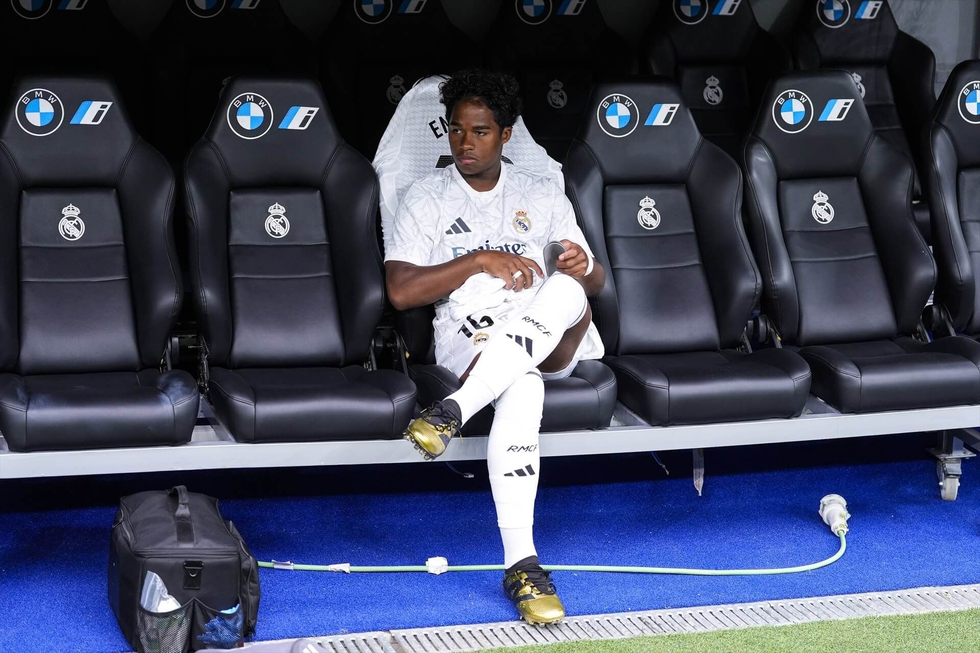  Endrick arrancó el partido en el banquillo (Europa Press)