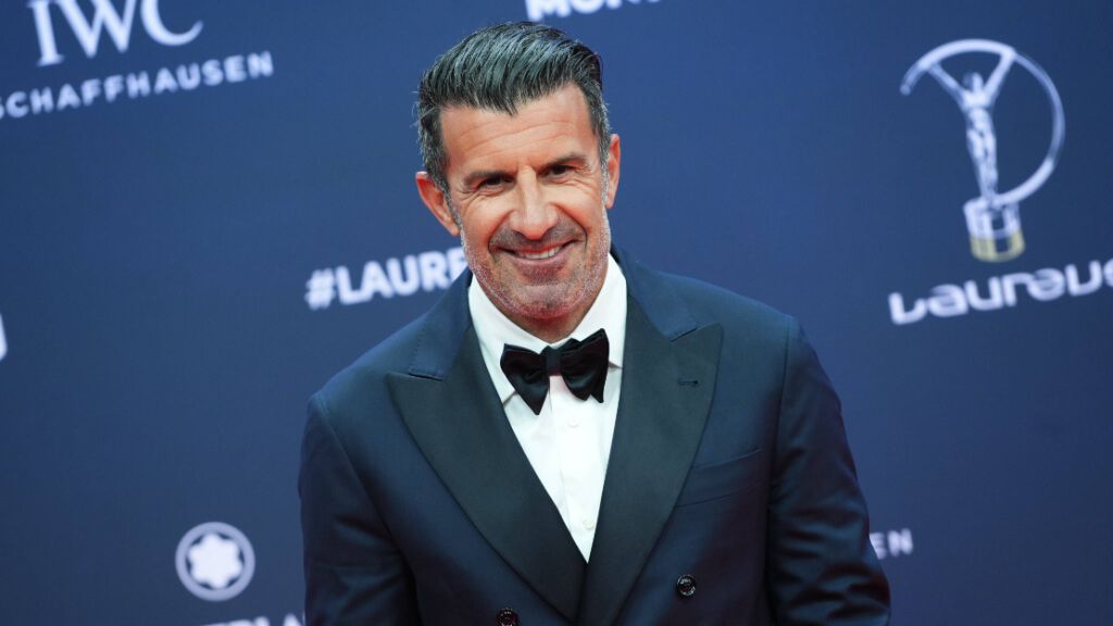  Luís Figo, en los Premios Laureus 2025 (Cordon Press)