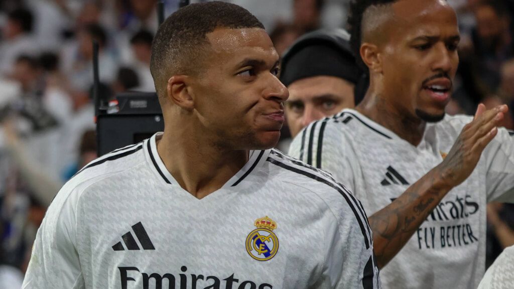 Kylian Mbappé en el Clásico
