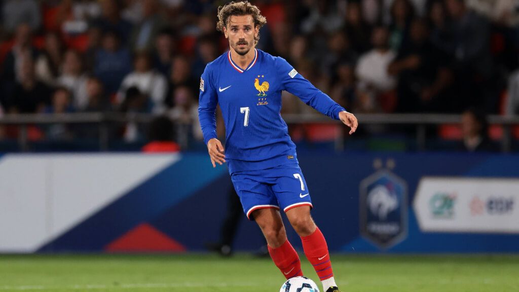  Antoine Griezmann, durante el Francia-Italia de la Nations League (foto: Cordon Press).