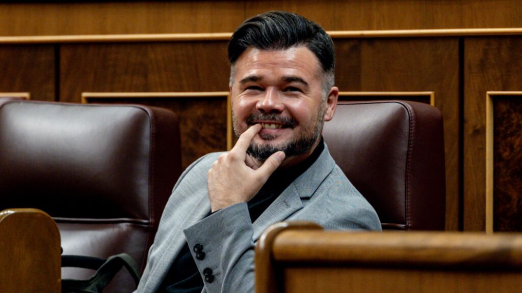  Gabriel Rufián en el Congreso de los Diputados (Europa Press)
