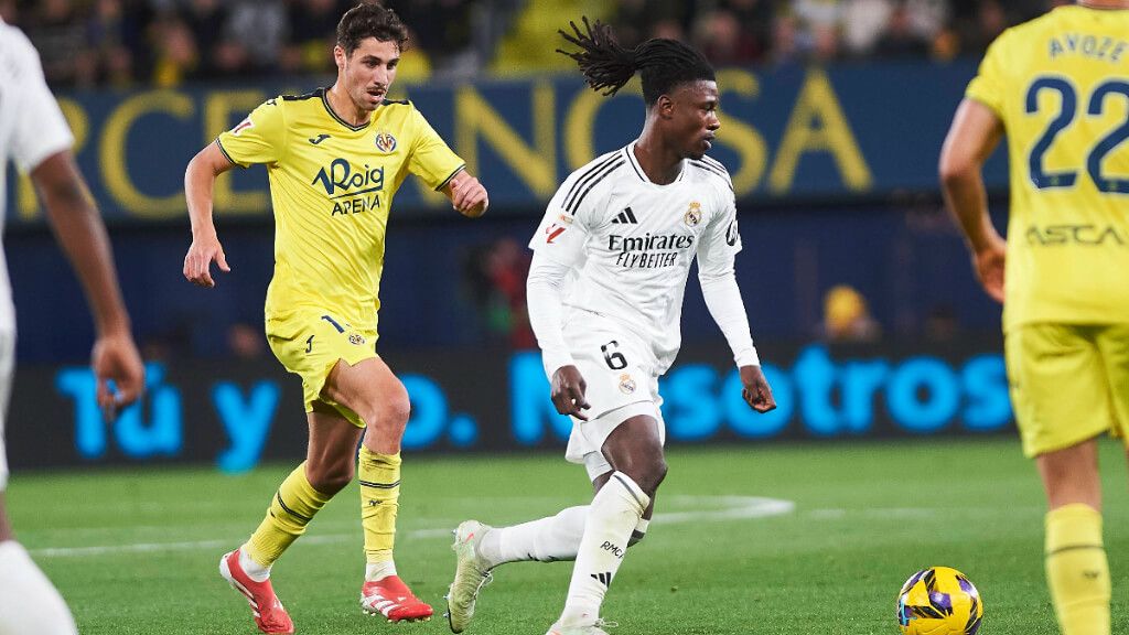 Eduardo Camavinga, durante un partido con el Real Madrid (foto: Cordon Press).