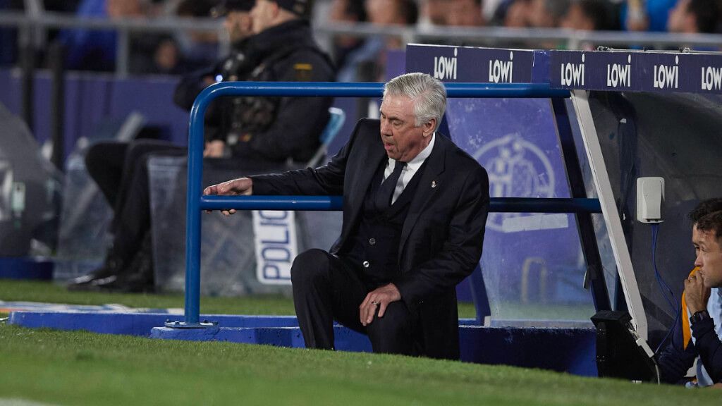  Carlo Ancelotti en la final de la Copa del Rey (Cordon Press)