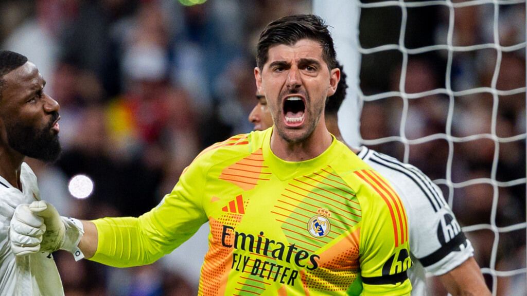  Thibaut Courtois con el Real Madrid (Europa Press)