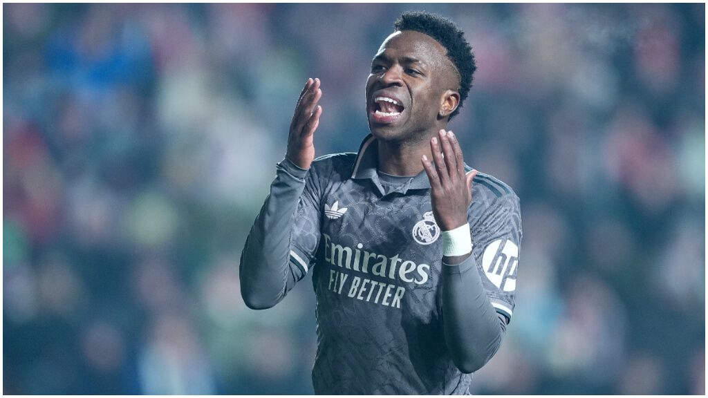  Vinicius Jr en un partido del Real Madrid. (Fuente: Europa Press)