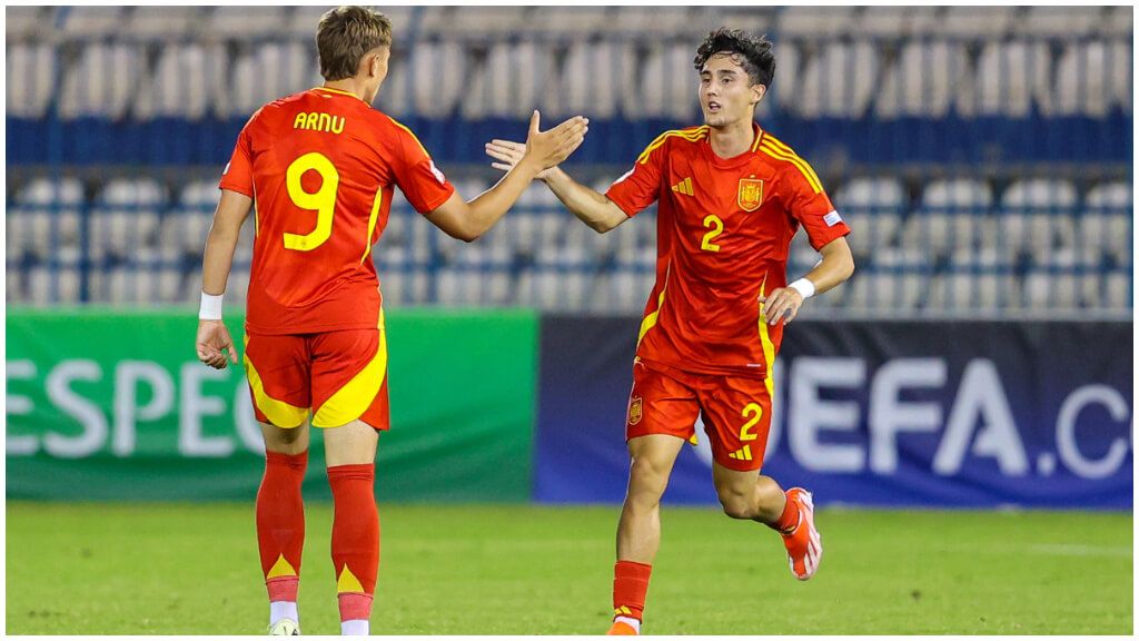  Jesús Forte, con la Selección Española sub-17 (foto: Cordon Press).