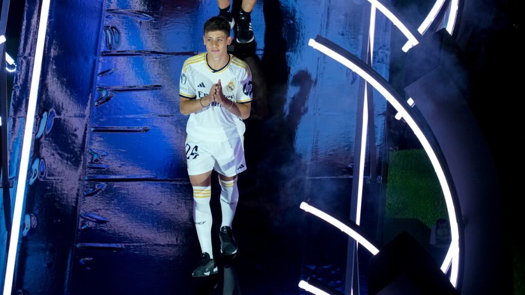 Arda Güler en la celebración del Bernabéu (Europa Press)